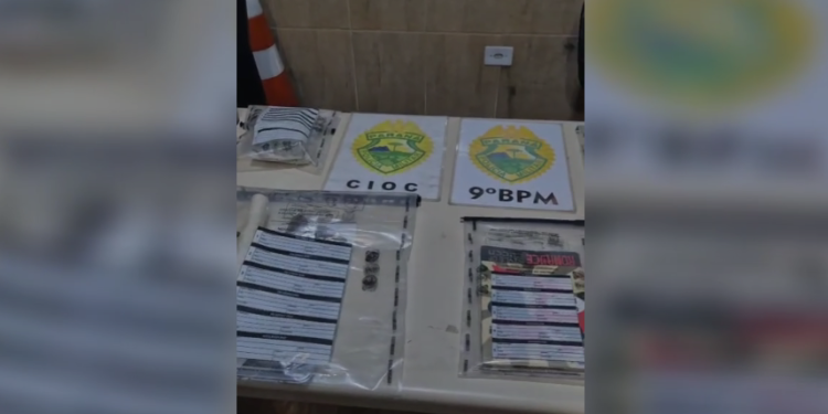 OPERAÇÃO FRONTEIRAS E DIVISAS: Ação conjunta apreende drogas e material do tráfico em Pontal do Paraná