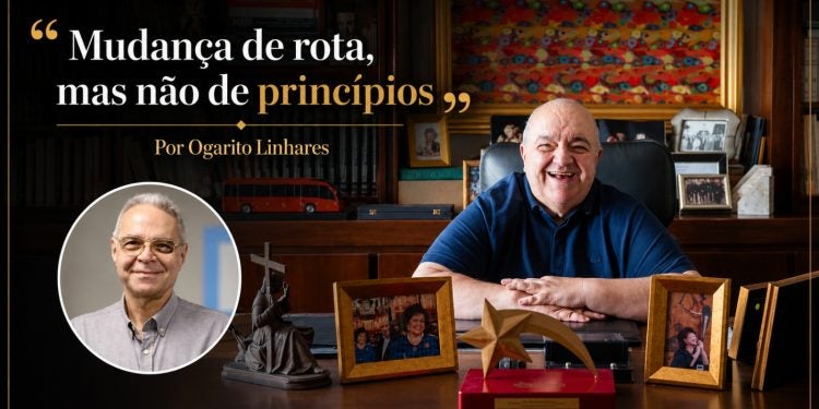 Mudança de rota, mas não de princípios