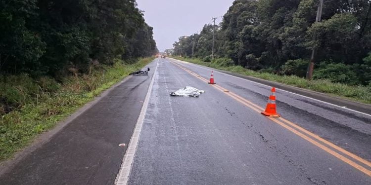 Identificado ciclista que morreu após ser atropelado em Guaratuba