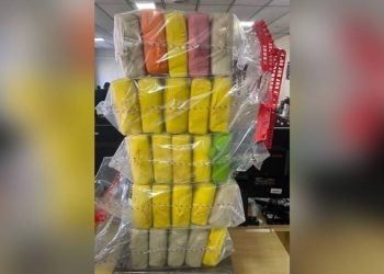 PF apreende aproximadamente 33 quilos de cocaína no Porto de Paranaguá