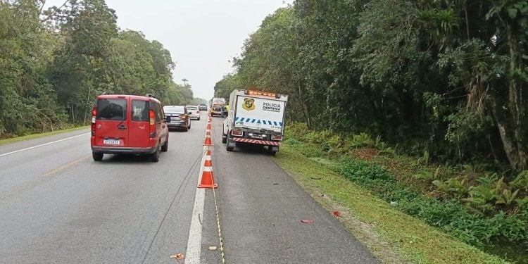 Identificado motociclista morto em acidente na PR-407 em Paranaguá 