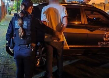 GM captura foragido da Justiça durante patrulhamento de rotina em Pontal do Paraná
