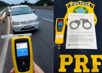 PRF prende motorista por embriaguez ao volante na BR-277 em Morretes