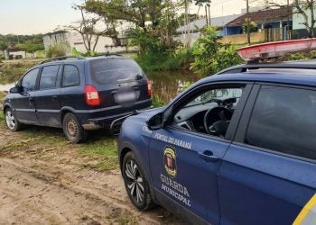 GCM encontra minivan com alerta de furto em Pontal do Paraná 