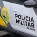 Filha ameaça a mãe com uma barra de ferro em Guaratuba; alterada a mulher foi presa pela Polícia Militar