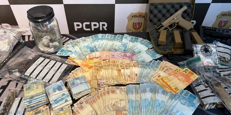 Guaratuba é alvo de operação da PCPR contra organização que fazia “delivery” de drogas