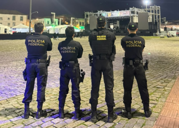 PF fiscaliza atividade de segurança privada de show nacional em Paranaguá