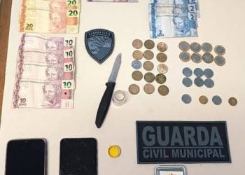 Homem que vendia drogas nas proximidades da rodoviária de Paranaguá é preso pela Guarda Civil Municipal  