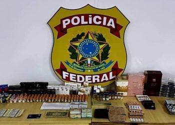 Polícia Federal prende três pessoas e apreende medicamentos e produtos irregulares em Paranaguá
